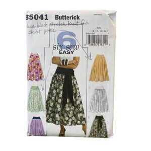 Butterick Sewing Pattern 5041 Skirt Sash Misses Size 8-14